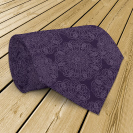 Stropdas-in-purpurapatroon-refractie Stropdas