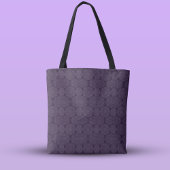 Stropdas-in-purpurapatroon-refractie Tote Bag