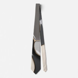 Stropdas in stijlvol abstract patroon