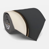 Stropdas in stijlvol abstract patroon (Opgerold)