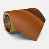 Stropdas in stijlvolle abstracte graphics (Opgerold)