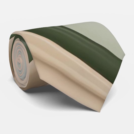 Stropdas in stijlvolle abstracte graphics (Opgerold)