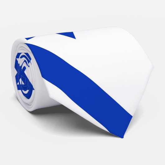 Stropdas Israël-vlag (Opgerold)