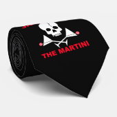 Stropdas - JACKASS, Martini (Opgerold)