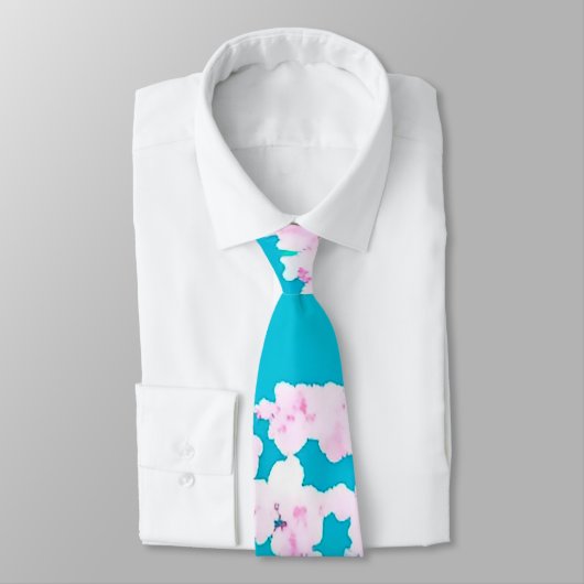 Stropdas Japanse Cherry Blossom Pattern Spring Blo (Gebonden)