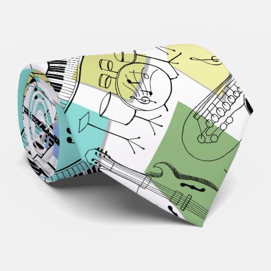 Stropdas Jazz band (Opgerold)