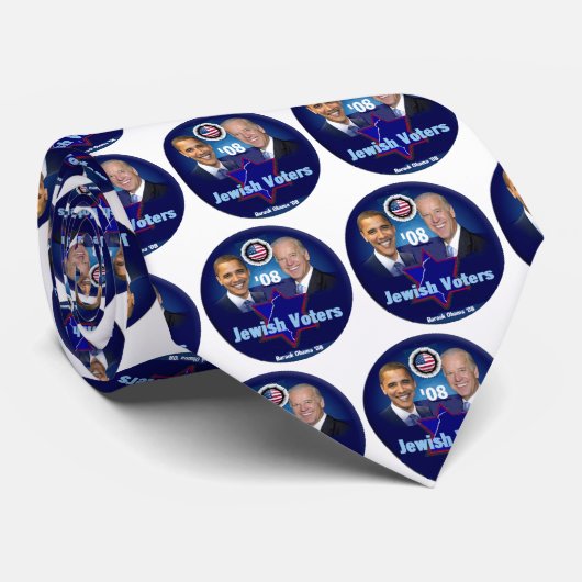 Stropdas JEWISH VOTERS (Opgerold)