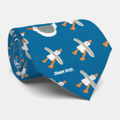 Stropdas: John Dyer Crazy Seagull Stropdas (Opgerold)