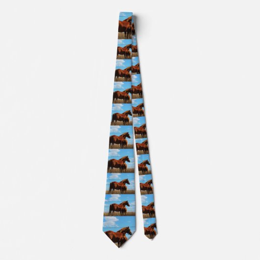 Stropdas Kansas Horses (Voorkant)