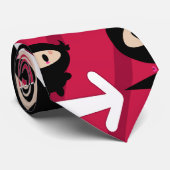 Stropdas Kawaii Ninja (Opgerold)