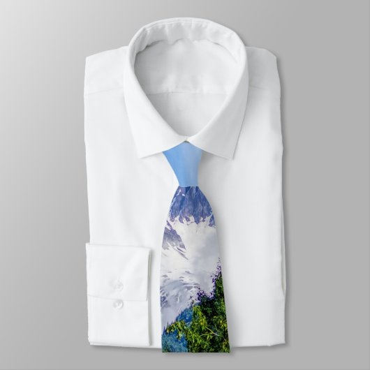 Stropdas Kenai Fjords Snowy Mountains (Gebonden)