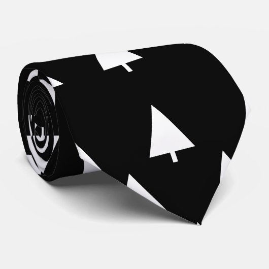 stropdas kerstbomen (Opgerold)