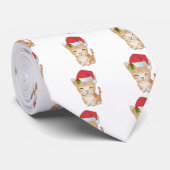 Stropdas kerstcadeau met cadeau voor kerstcadeaus (Opgerold)