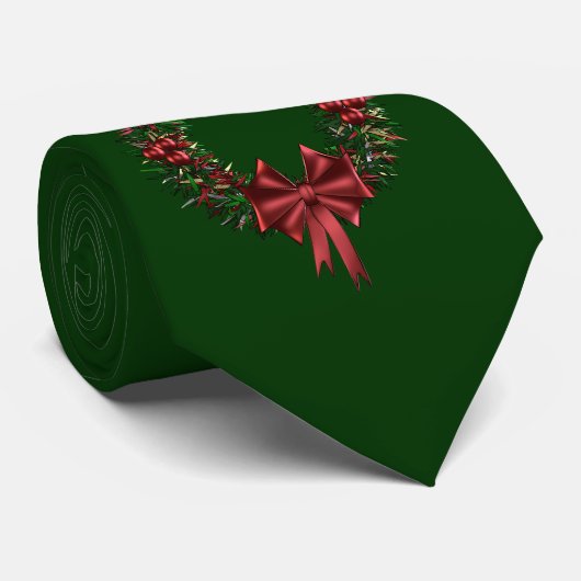 Stropdas kerstfeestdag (Opgerold)