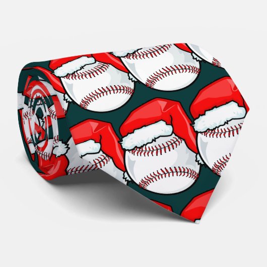 Stropdas - Kersthonkbal (Opgerold)