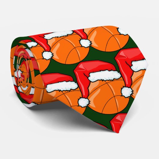 Stropdas - Kersthonkbal (Opgerold)