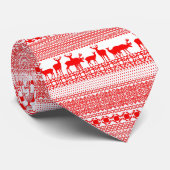 Stropdas kerstrode kernen (Opgerold)