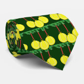 Stropdas kersttennis (Opgerold)