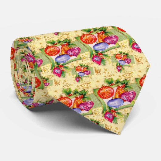 Stropdas kerstversiering (Opgerold)