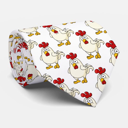 Stropdas kippen (Opgerold)