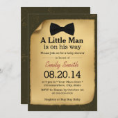  Stropdas Kleine Man Babyschoenen Kaart (Voorkant / Achterkant)