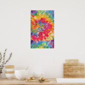 Stropdas-kleurstof #1 Poster (Keuken)