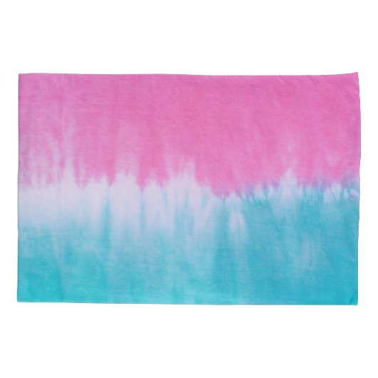 Stropdas-kleurstof Abstract: katoenweefselontwerp. Kussensloop (Achterkant)