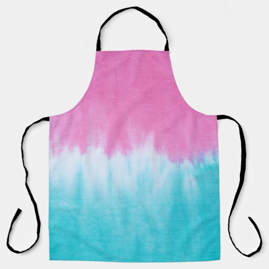 Stropdas-kleurstof Abstract: katoenweefselontwerp. Schort (Voorkant)