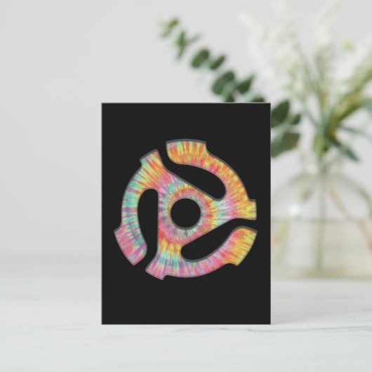 stropdas-kleurstof adapter 45 briefkaart (Staand voorkant)