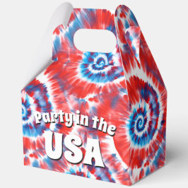 Stropdas-kleurstof Bedankdoosjes