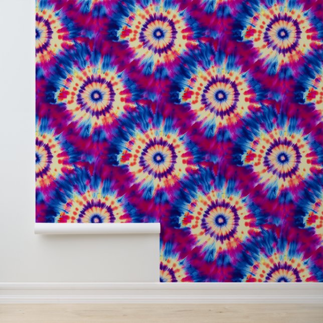 Stropdas-kleurstof Behang (Applicatie)