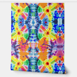 Stropdas-kleurstof Behang