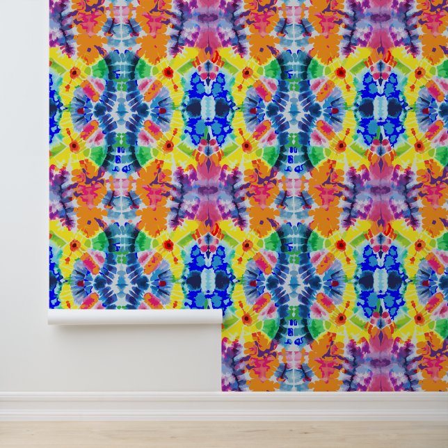 Stropdas-kleurstof Behang (Applicatie)