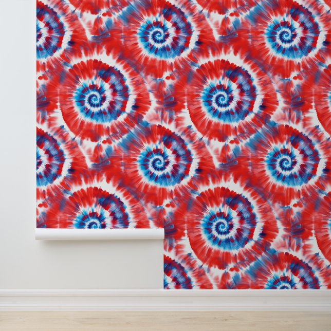 Stropdas-kleurstof Behang (Applicatie)