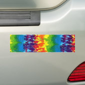 Stropdas-kleurstof Bumpersticker (Op auto)