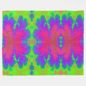 Stropdas-kleurstof Fleece Deken (Voorkant (Horizontaal))