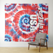 Stropdas-kleurstof foto achtergrond wandkleed (In Situ (horizontaal))