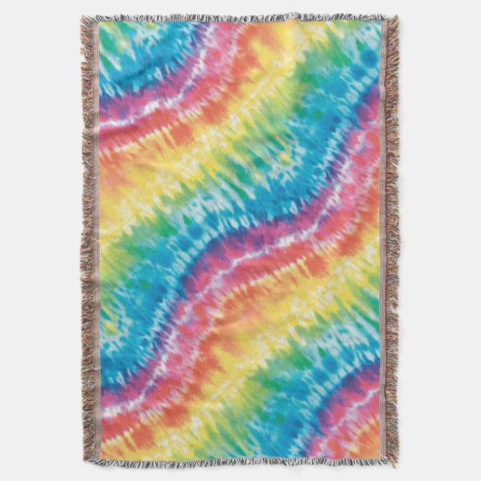 stropdas kleurstof gooit deken (Voorkant Verticaal)