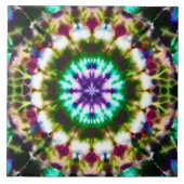 Stropdas-kleurstof keramische Tegel Tegeltje (Voorkant)