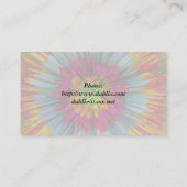 Stropdas-kleurstof Laatste Visitekaartje (Achterkant)