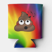 Stropdas- Kleurstof Muziek Loving Pop Emoji Koelbo Blikjeskoeler (Voorkant)