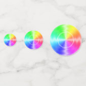 Stropdas-kleurstof ontwerp - confetti (Voorkanten)