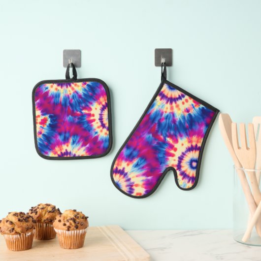 Stropdas-kleurstof Ovenwant & Pannenlap Set (Insitu(Ophanging))