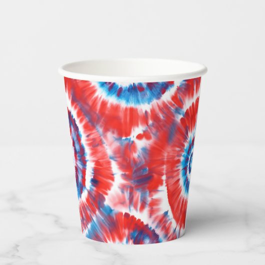 Stropdas-kleurstof Papieren Bekers (Achterkant)