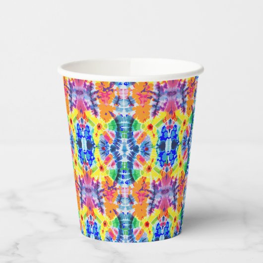 Stropdas-kleurstof Papieren Bekers (Links)