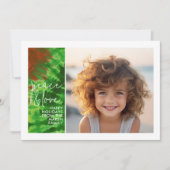 Stropdas-kleurstof rood groen - 1 foto - Vrolijk k Feestdagenkaart (Voorkant)