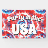 Stropdas-kleurstof Spandoek (Horizontaal)