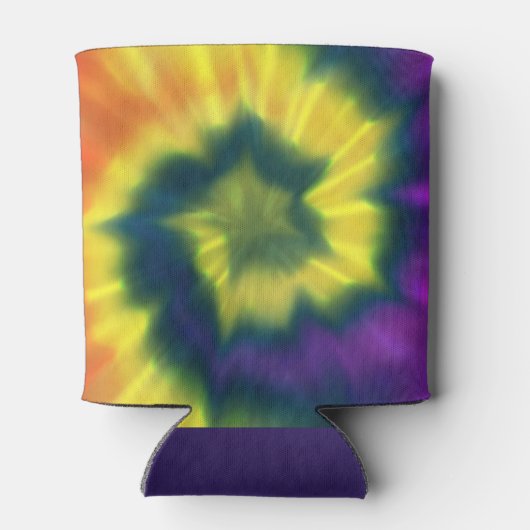 Stropdas-kleurstof spiraal - Koelbox Blikjeskoeler (Achterkant)