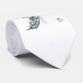 stropdas: kleurstof stropdas (Opgerold)