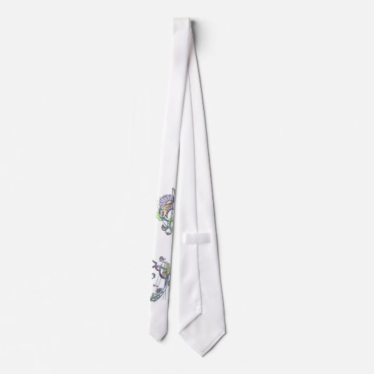 stropdas:  kleurstof stropdas (Achterkant)